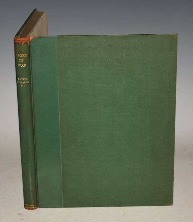 Sport In War. Illustrated By Lionel Edwards. SIGNED LIMITED EDITION.