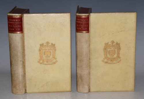 Thesaurus Hymnologicus. Sive Hymnorum Conticorum Seqentiarum Circa Annum MD. Usitatarum Collectio Amplissima. Carmina Collegit, Apparatu Critico Ornavit, Veterum Interpretum Notas Selectas Suasque Adiecit. Four Volumes Bound in Two.