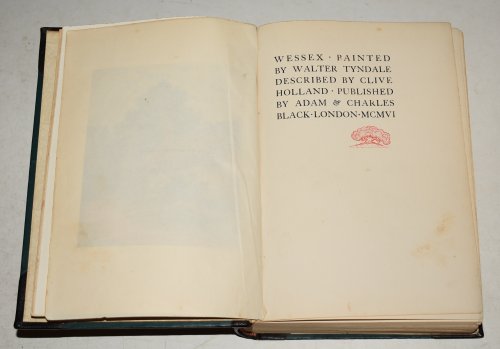 Wessex. Painted by Walter Tyndale, Described by Charles Holland.