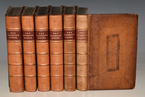 The Works of Ben. Johnson. In Six Volumes. Adorn’d with Cuts.