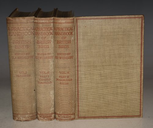 A Practical Handbook of British Birds. Volume I, Passeres. Volume II, Part I, Cypseli - Tubinares. Volume II, Part II, Pygopodes - Galli.