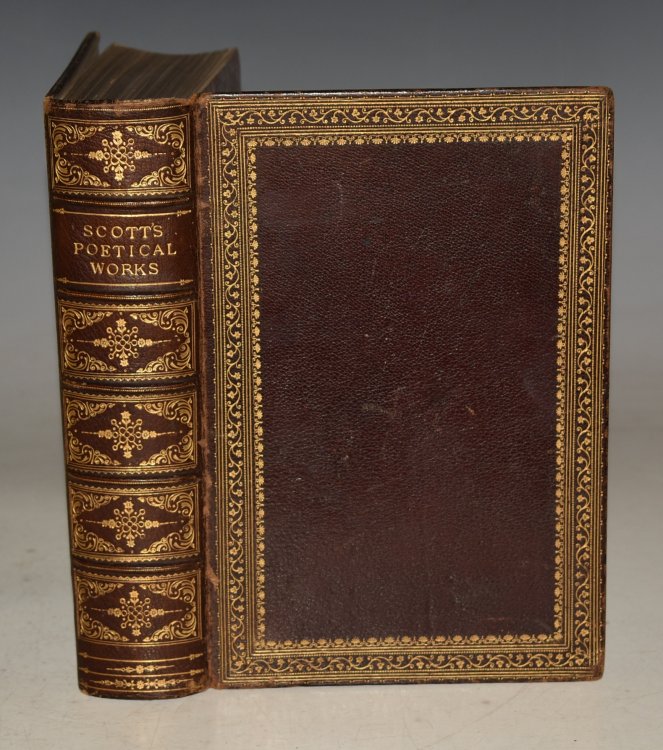 The Poetical Works of Sir Walter Scott, Bart. Complete In One Volume. With All His introductions and notes; also various readings, and notes by J. G. Lockhart. With a General Index.