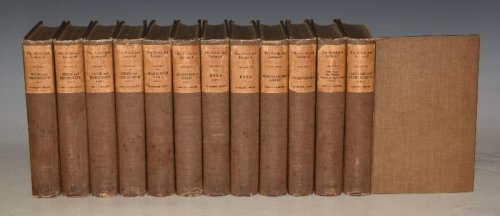 The Novels & Letters of of Jane Austen. Sense and Sensibility, Pride and Prejudice, Mansfield Park, Persuasion, Northanger Abbey, Emma, Letters. - Lady Susan. The Watsons Stoneleigh Edition. Complete In Twelve Volumes. The set is edited by R. Brimley Johnson, with an introduction by William Lyon