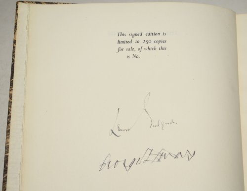 The Vigil of Venus. Done into English by L. Gielgud.