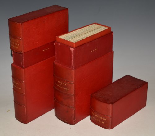 The Comic History of England AND Rome. Illustrated by Leech. In Monthly Parts. Two Volumes. Complete.
