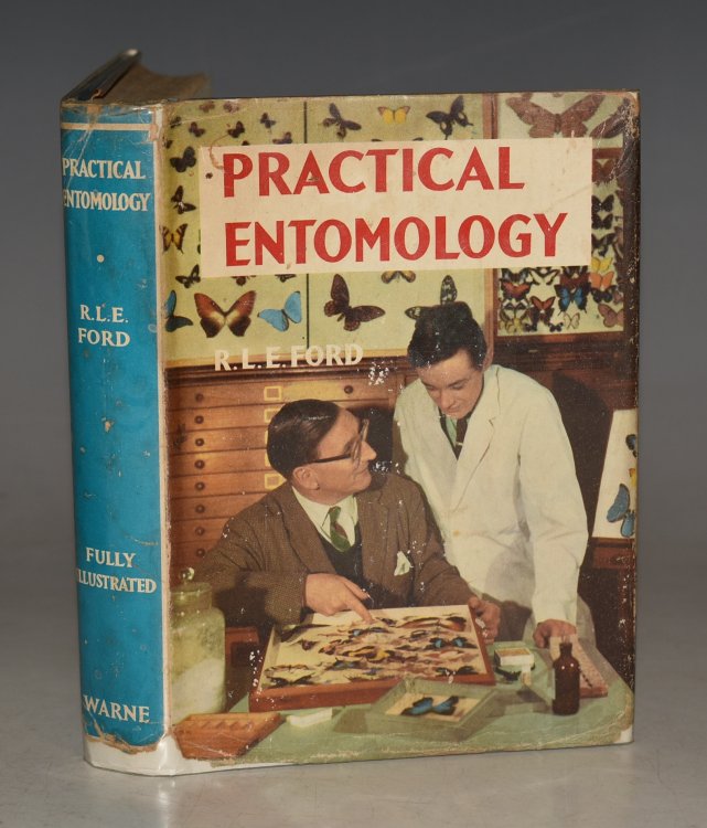 Practical Entomology. A Guide to Collecting Butterflies, Moths and Other Insects. With 12 plates from photographs and 36 line drawings in the text. Wayside and Woodland Series.