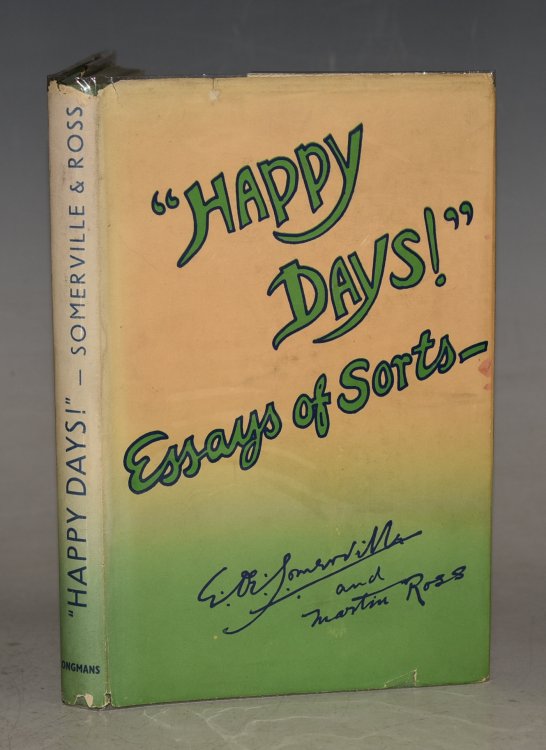 Happy Days. Essays of sorts. With illustrations.