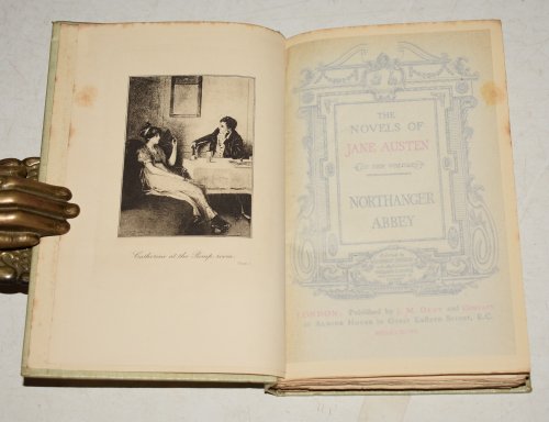 Northanger Abbey. With Illustrations by William C. Cooke and Ornaments by F.C. Tilney. (From the Ten Volume Set “The Novels of Jane Austen.”) Volume One Only.