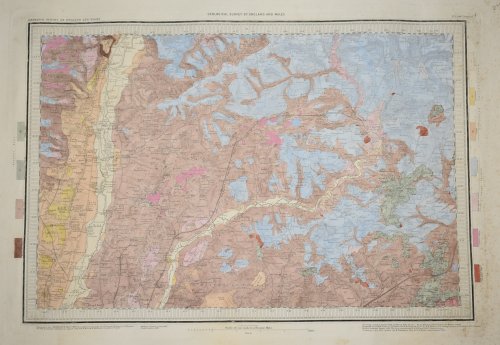 Ordnance Survey MAP Brentwood N.L.N.W LONDON Geological Survey of England & Wales Scale 1 inch to 1 mile.