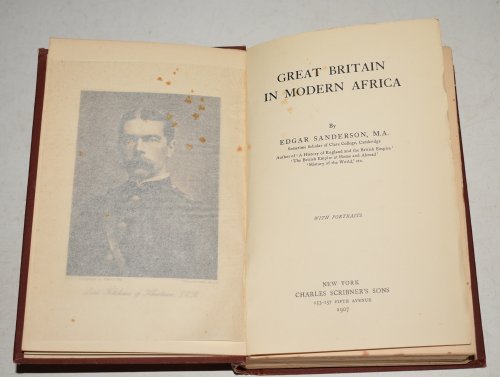Great Britain In Modern Africa With Portraits.