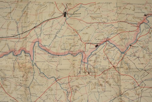 Kroonstad. Imperial Map of South Africa. Compiled For Field Intelligence Department.