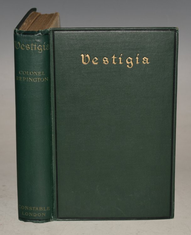 Vestigia By the Commander of the Order of Leopold, Officer of the Legion of Honour.