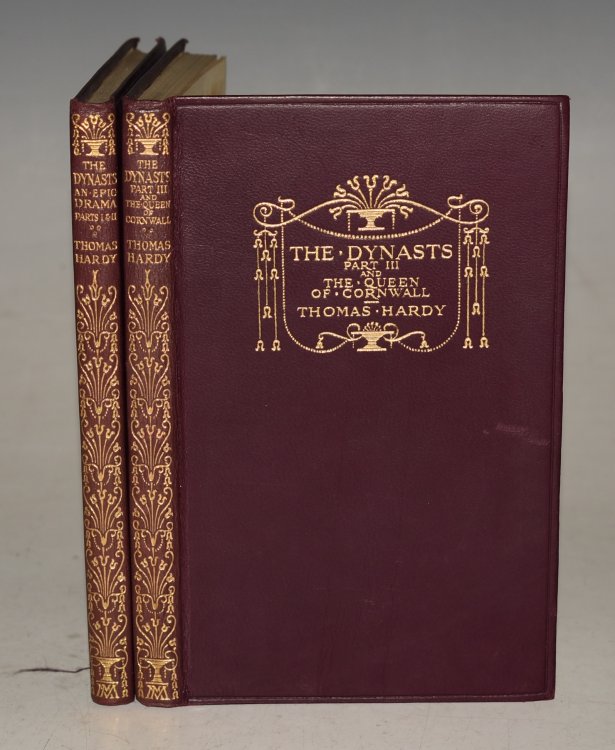 The Dynasts. An Epic Drama of the War with Napoleon. 2 Volumes An Epic-Drama Of The War With Napoleon parts I,II & III. AND:The Famous Tragedy Of The Queen Of Cornwall. (Pocket edition)