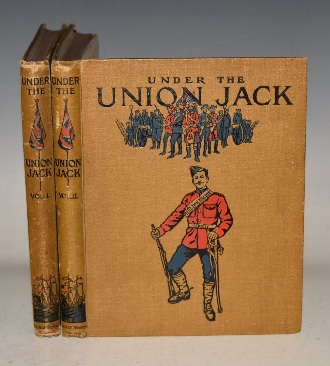 Under The Union Jack: Descriptive and Illustrative of the Campaign in South Africa. The Second Boer War. In Two Volumes. No’s 1-36 Complete.
