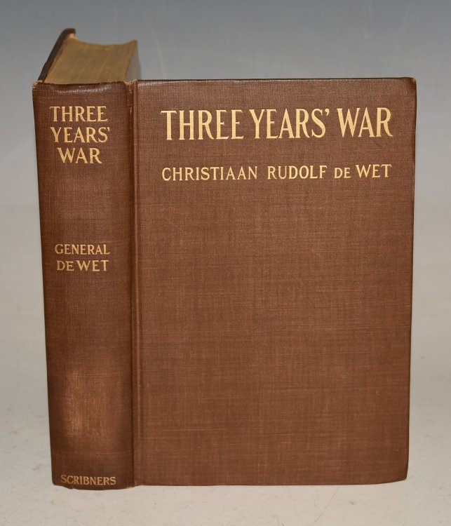 Three Years War. Frontis by John S.Sargent. With four plans and a map.