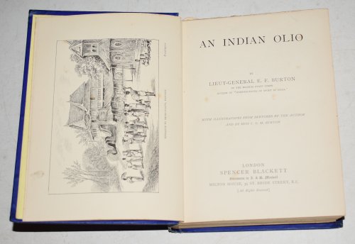 An Indian Olio. With Illustrations from Sketches by the Author and by Miss C.G.M.Burton.