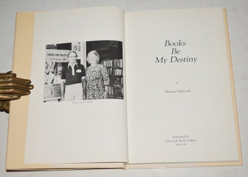 Books Be My Destiny. Signed, Limited edition.