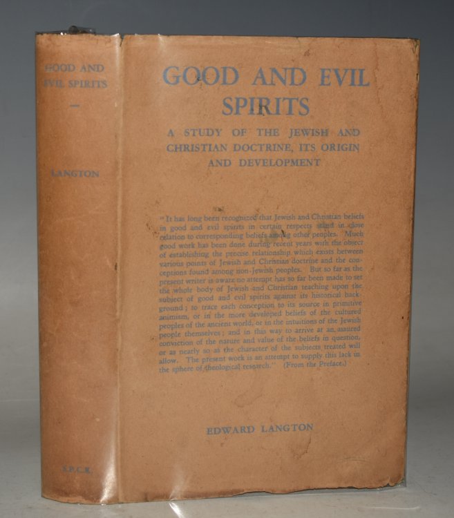 Good and Evil Spirits A Study of The Jewish and Christian Doctrine, Its Origin and Development.