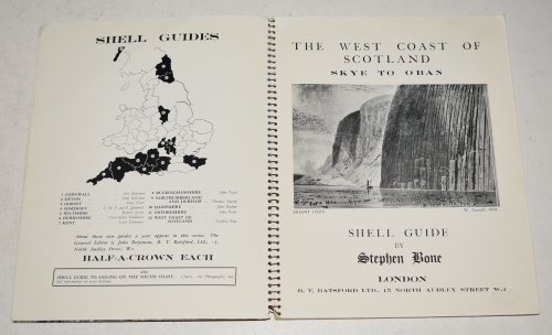 The West Coast of Scotland. Skye to Oban. Shell Guide. General editor: JOHN BETJEMAN.