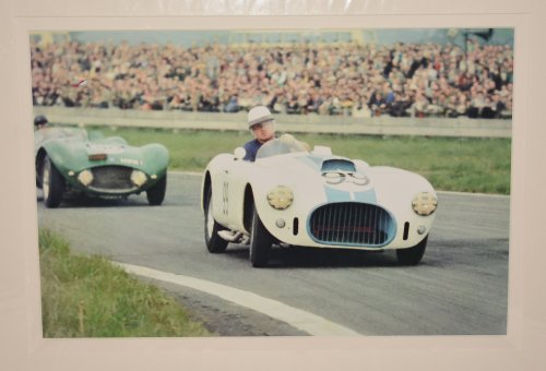 Large Original Photograph (99) Lotus Bristol 1971cc (99) R Winkelman (80) P Blond GOODWOOD 22nd April 1957 Motorsport J-12 SIGNED by Martyn Wainwright