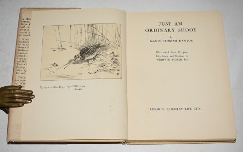 Just An Ordinary Shoot. Illustrated from Original Dry-Points and Etchings by Winifred Austen, R.E.