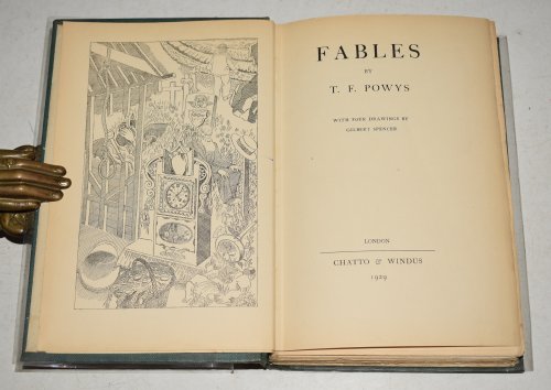 Fables. With Four Drawings by Gilbert Spenser. Signed.