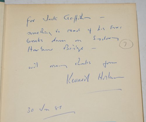 The Powys Brothers. A Biographical Appreciation. With eight pages of half-tone plates. SIGNED COPY.