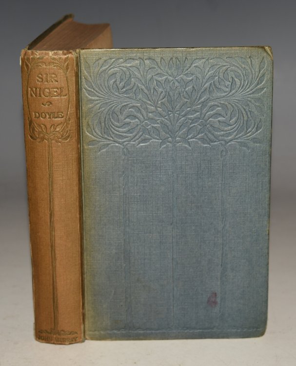 SIR NIGEL. Signed by Author
