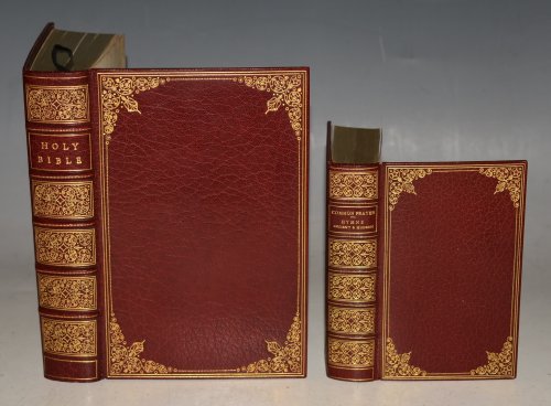The Holy Bible & Book of Common Prayer, Two Volumes. Including Hymns, Ancient and Modern.