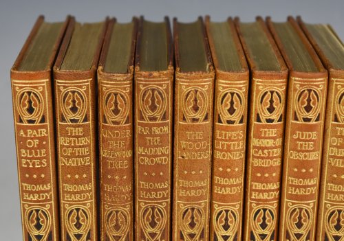 Deluxe Edition of Hardy's Novels In Nine Volumes Tess of The D’Urbervilles; Return of The Native; The Woodlanders; Under The Greenwood Tree; Jude The Obscure; A Pair of Blue Eyes; Far From The Madding Crowd; Mayor of Casterbridge & Life’s Little Ironies. With Maps of Wessex.