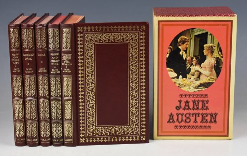 Pride and Prejudice, Emma, Mansfield Park, Sense and Sensibility, Northanger Abbey & Persuasion. With Introductions Stern, Pritchett & others. Five Volumes Complete.