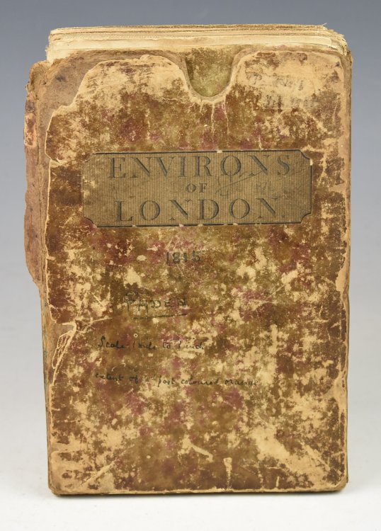 The Country Twenty-Five Miles Round London, Planned from a scale of One Mile to an Inch. Third Edition.