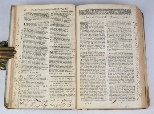 The Gentleman's Magazine. vol. 11 for the Year 1741