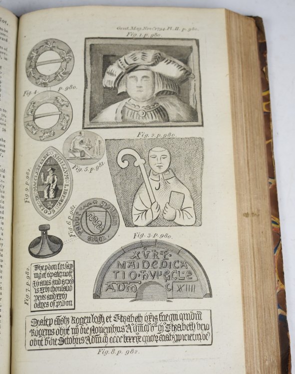 The Gentleman's Magazine and Historical Chronicle. (1794) Rhinoplasty. incl. the description of previously unknown surgical operation long performed in the East Indies with success, namely affixing a new nose on a man's face. For The Year MDCCXCIV. Volume LXIV. Part The Second (July - December 1794.