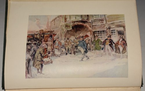 Mr. Pickwick's Christmas Being an Account of the Pickwickians’ Christmas at the Manor Farm, of the Adventures There; The Tale of The Goblin Who Stole A Sexton, and of the Famous Sports on the Ice. With Illustrations in Colour and Line by George Alfred Williams.