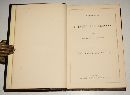 Fragments of Voyages and Travels Chiefly for the Use of Young Persons. First Second and Third Series, In One Volume.