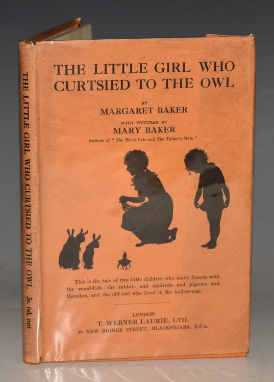 The Little Girl Who Curtsied To The Owl. With Pictures by Mary Baker. Signed copy.