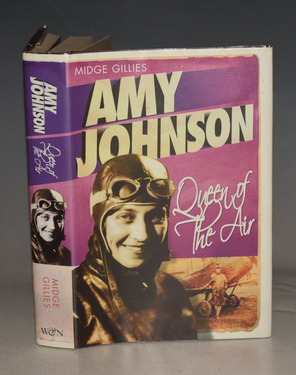 Amy Johnson. Queen of the Air. Signed copy.
