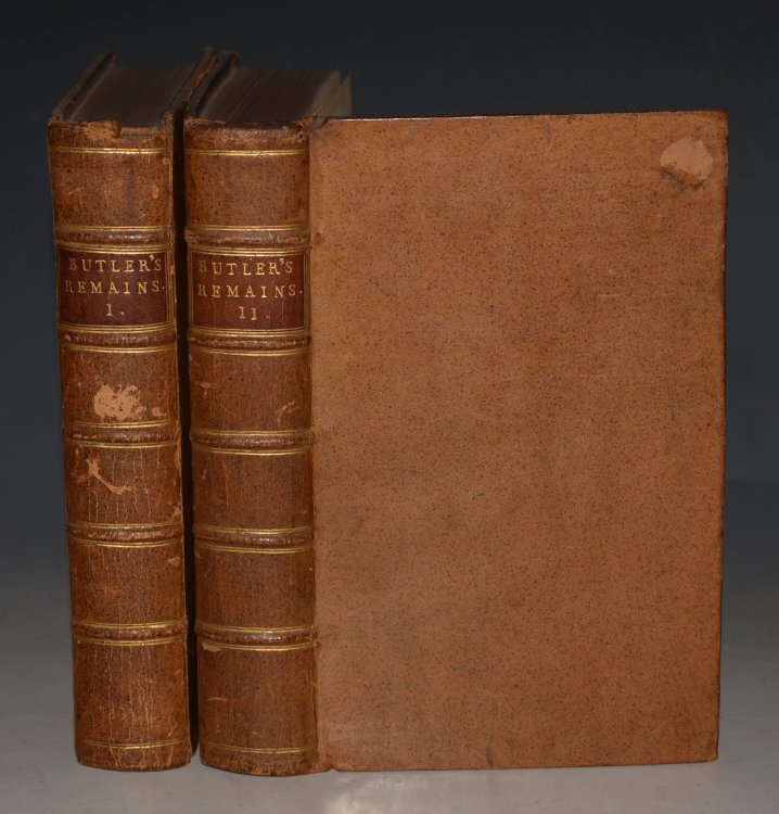 The Genuine Remains in Verse and Prose of Mr. Samuel Butler, Author of "Hudibras". Published from the Original Manuscripts, formerly in the Possession of W. Longueville, Esq.; With Notes by R. Thyer, Keeper of the Public Library at Manchester. In Two Volumes.