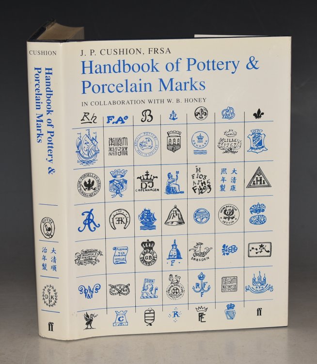Handbook Of Pottery And Porcelain Marks. In Collaboration with W.B.HONEY.