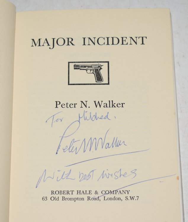 Major Incident. Signed copy.