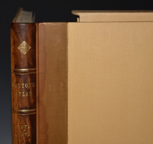 An Atlas of England And Wales The Maps of Christopher Saxton, Engraved 1574-1578. Introduction by R.V. Tooley. Limited Edition 400th Anniversary.