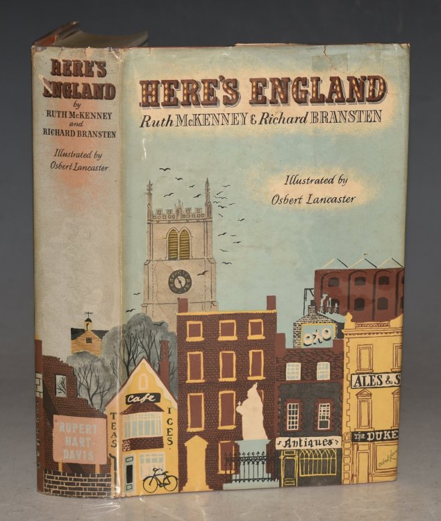 Here's England, a highly informal guide. Osbert Lancaster (illustrator).