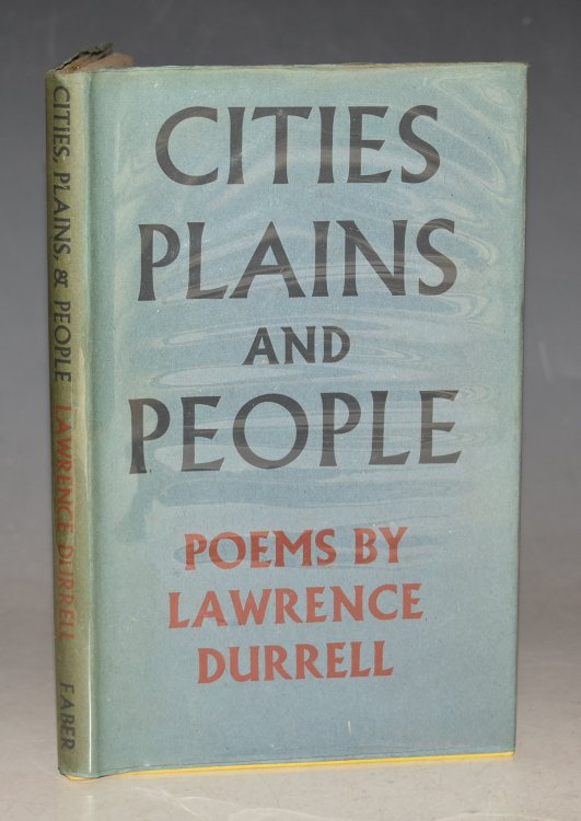 Cities Plains & People. POEMS BY LAWRENCE DURRELL