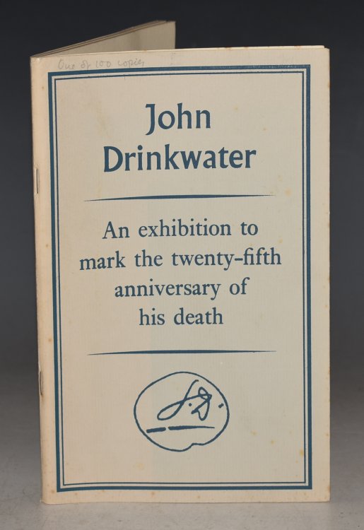 1882-1937 Memorial Exhibition at The Times Bookshop Catalogue of an exhibition of books, manuscripts, paintings, drawings, and associated items, to mark the twenty-fifth anniversary of his death. Limited Edition.