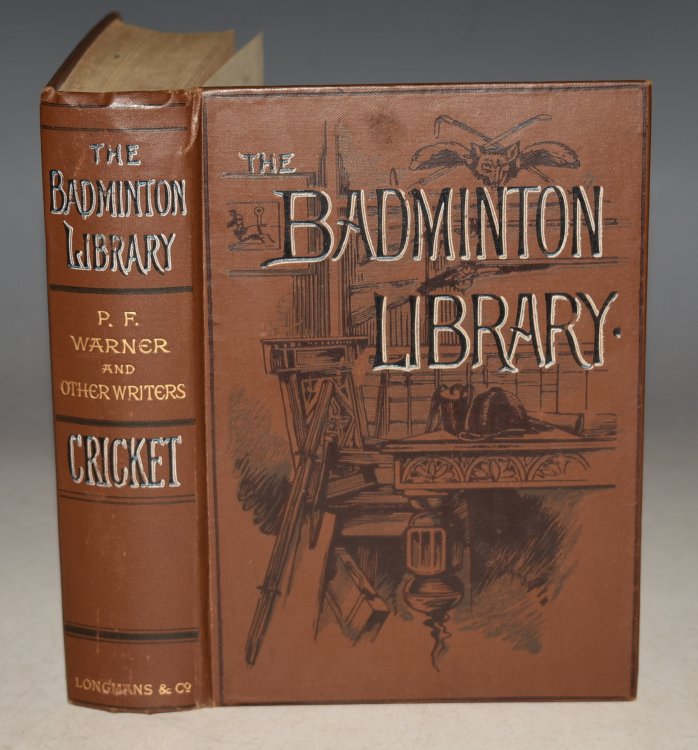 CRICKET. Badminton Library. With Contributions by Lyttelton, Jessop, Knight, Shuter, Wilson.