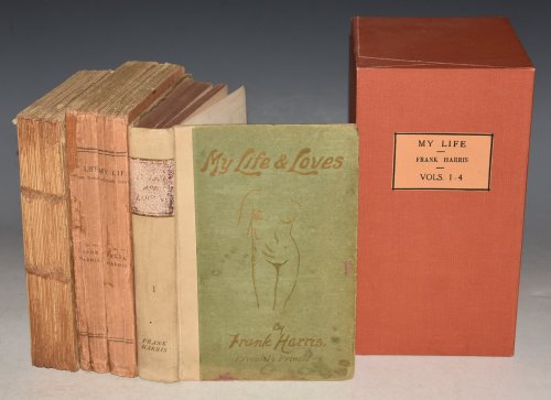 My Life and Loves In Four Volumes. SIGNED.