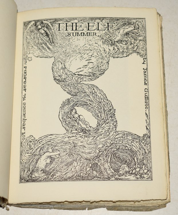 The Elf. Summer A Sequence of The Seasons Written & Illustrated by James J. Guthrie. Limited Edition.