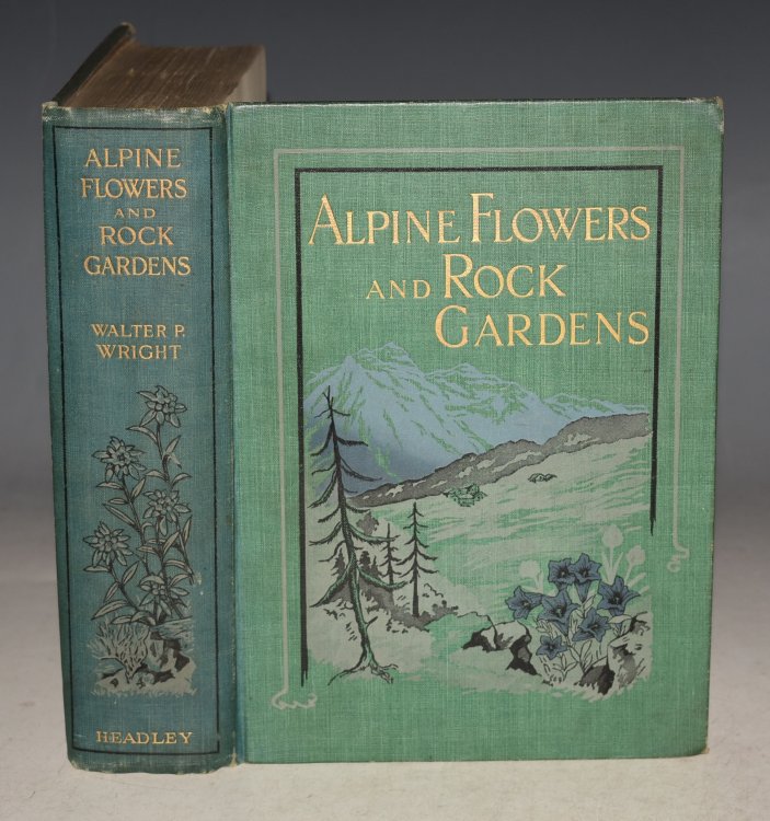 Alpine Flowers and Rock Gardens. With notes on “Alpine Plants at Home”, by William Graveson.