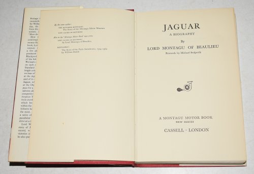 Jaguar. A biography. Research by M. Sedgwick.